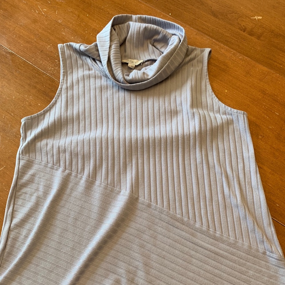 Loft By Ann Taylor asymmetrical tank top